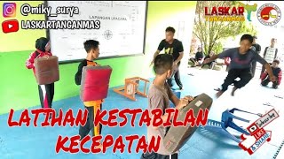 Pencak silat LATIHAN KESTABILAN KECEPATAN || PENCAK SILAT