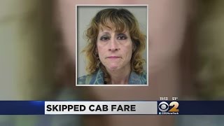 Woman Skips Cab Fare