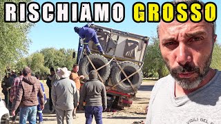 Provano a SALVARCI 😵‍💫 Il CAMPER RISCHIA DI RIBALTARSI 😵 Giro del mondo in camper 4x4