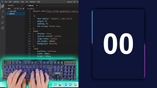 ASMR Programming - Awesome CSS Border Animation | HTML CSS - No Talking
