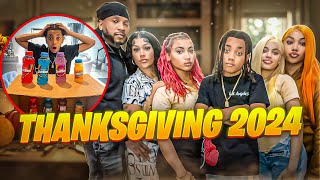 OUR THANKSGIVING DAY VLOG 2024 + FUN FAMILY CHALLENGES + WE PRANK ON MOM