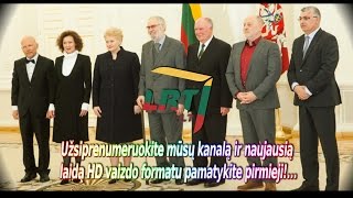 Lietuvos nacionalinių kultūros ir meno premijų įteikimo iškilmės (2015) HD