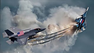 Shock the World! US F-35 And Russian SU-57 First Air Battle Look What Happened!!!