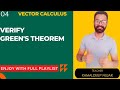 Verify Green's Theorem I Gauss, Green and Stokes Theorem I Vector calculus I Kamaldeep Nijjar