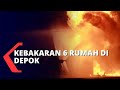 6 Rumah Terbakar, Diduga Akibat Korsleting Listrik