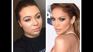 Jennifer Lopez AMA 2015 Makeup Tutorial