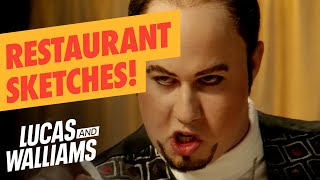 CAN I GET THE BILL? Riotous Restaurant Sketches! | Little Britain | Lucas and Walliams