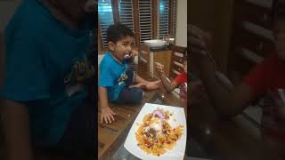 ആദ്യമായി പുട്ട് ഐസ്ക്രീം കണ്ട ഞങ്ങൾ😋😋😋🥰🥰 #shortvideo #shots #shortvideo