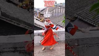 春雨Rain贵州着民族服饰跳哈尼宝贝Spring Rain Rain Guizhou dances Hani Baby in ethnic costumes👏👍