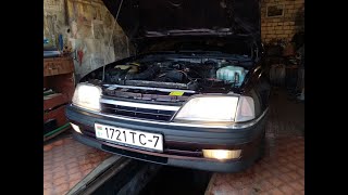 OPEL Omega A CD Diamond 1993. Old OPEL in hibernation.