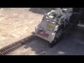 self levelling planer simex working on concrete