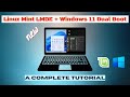 How To Dual Boot Linux Mint LMDE and Windows 11 | Linux Mint Debian Edition Installation | NCX Tech