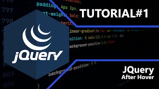 JQuery | After Hover | Tutorial #1