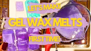 GEL WAX MELTS DISASTER!!! | FIRST TIME MAKING