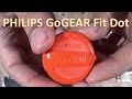 Philips GoGear FitDot 4GB Mp3 Player Unboxing