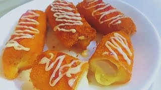 Easy \u0026 Delicious Crispy Mozzarella Sticks 超酥脆马苏里拉芝士炸物 ‖ 简单又好吃