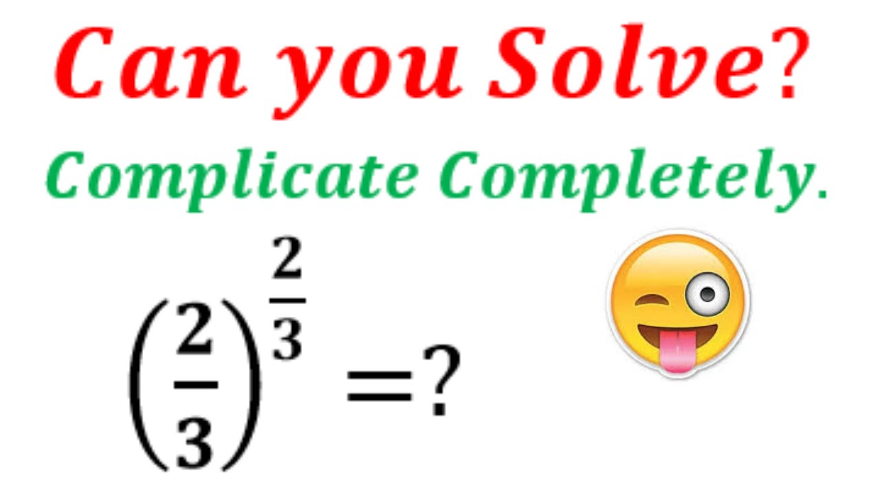 How To Solve A Maths Problem Simplify Completely Youtube