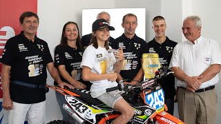 Roko Ivandić osvojio je titulu juniorskog europskog prvaka u motocrossu