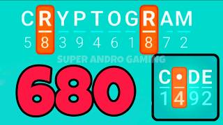 CRYPTOGRAM 680