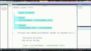 Microsoft Visual Basic 2010 - Tutorial 3