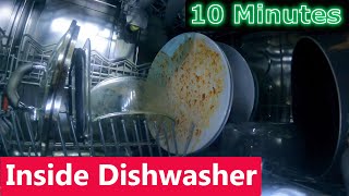 Gopro Inside a Dishwasher for 10 minutes | Gopro Hero 9 | BOSCH Serie 8