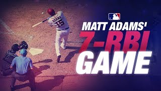 Matt Adams has career day against Arizona