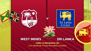 West Indies vs Sri Lanka তৃতীয় ওয়ানডে | শ্রীলঙ্কা ওয়েস্ট ইন্ডিজ সফর 2021