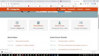 Tutorial dasar Codeigniter - Membuat "Hello World" di Codeigniter Hello world