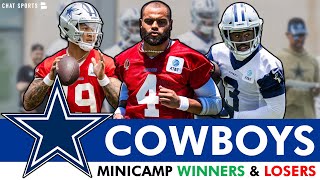 Cowboys Minicamp Winners & Losers Ft. Dak, Trey Lance, Marist Liufau, Ryan Flour