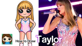 How to Draw Taylor Swift | LOVER Eras Concert Tour
