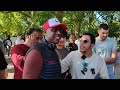 Christian gets caught twisting Hadith | Br shamsi | speakers corner