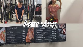 ASMR VLOG/ UM DIA COM TREINO, MERCADO, ORGANIZAÇÃO DA CASA E COMPRINHAS👗👚