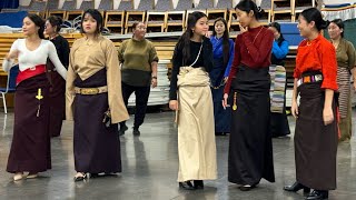 Toronto Tibetan Circle Dance ཏྲོ་རོན་ཏྲོ་སྒོར་གཞས #བོད #tibet #tibetandance #music #fashion #happy