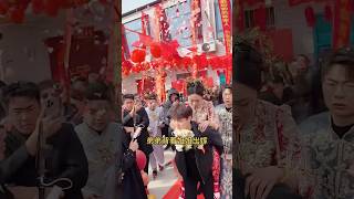 弟弟含泪背姐姐出嫁 #婚礼现场 #wedding