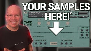 Adding Your Samples Into Tape Rooms From Pianobook Artists