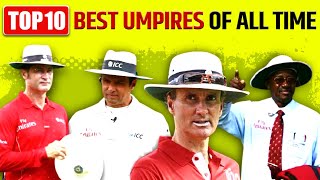 Top 10 Best Umpires Of All Time In Cricket | Aleem Dar | Billy Bowden | Simon Taufel