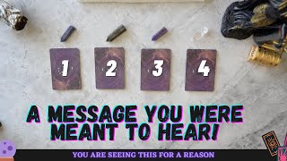 THIS MESSAGE WAS MEANT TO FIND YOU! 🧿🧚🏼🔮 (Pick A Card) (Tarot Reading)