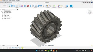 how to make bevel gears in autodesk fusion 360