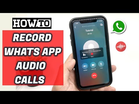 How to record WhatsApp audio calls on iPhone?