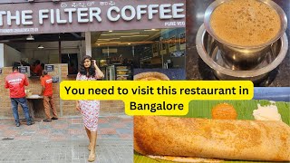 Cafe Recommendations in Bangalore I *Best* South Indian Food \u0026 Filter Coffee ❤️