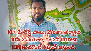 కూకట్పల్లి వై జంక్షన్ దగ్గర | కంపెనీ అమౌంట్ ని రిఫండ్ ఇస్తుంది | Brand New 3Bhk Flats For Sale