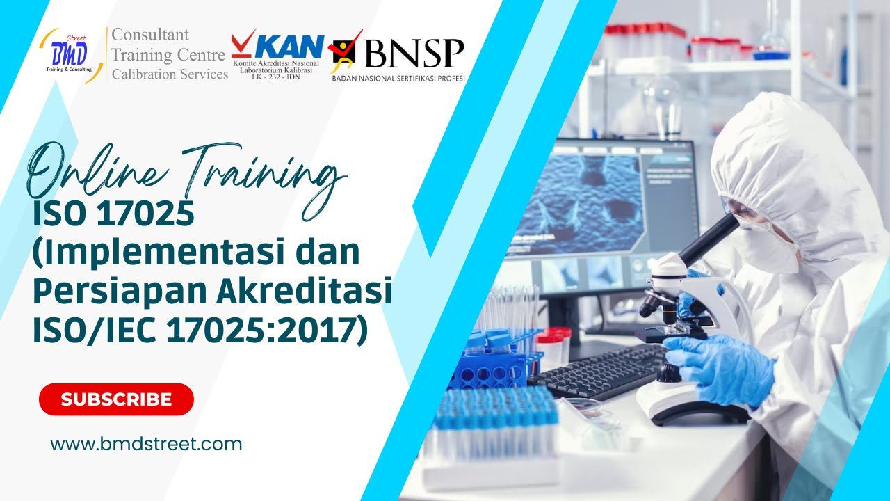 Online Training Implementasi Dan Persiapan Akreditasi ISO/IEC 17025: ...