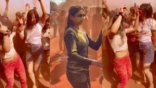 Gujarati Girls holi celebration  | Holi in Rajkot | Holi in Gujarat |