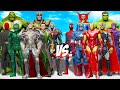 TEAM AVENGERS COMIC vs TEAM SUPERVILLAIN - EPIC SUPERHEROES WAR