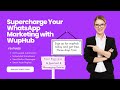 WupHub: Powerful Bulk WhatsApp Marketing Software & How to Send WhatsApp Buttons Messages