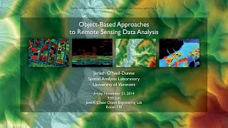 Object-Based Approaches to Remote Sensing Data Analysis