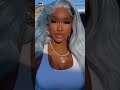 Icy Girl Saweetie showing off a new hair color ❄️