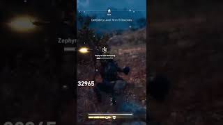 #assassinscreed #odyssey Defeating Level 70 Bounty Hunter In 15 Seconds #mustwatch #ps5 #ps5share