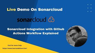 Sonarcloud scan integration using Github action workflow | DevSecOps | Security #automation #github