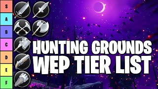 Dauntless Hunting Grounds Weapon Tier List - Weakest to Strongest Weapons - Dauntless Patch 1.5.1